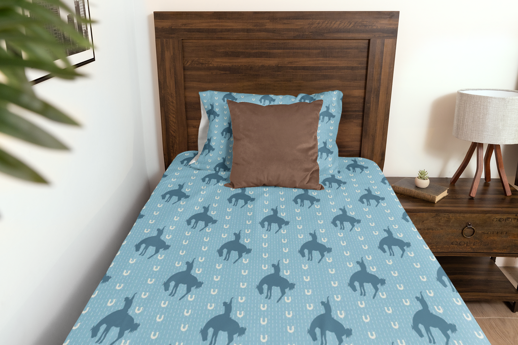 [MADE-TO-ORDER] Blue Rodeo Sheet Set