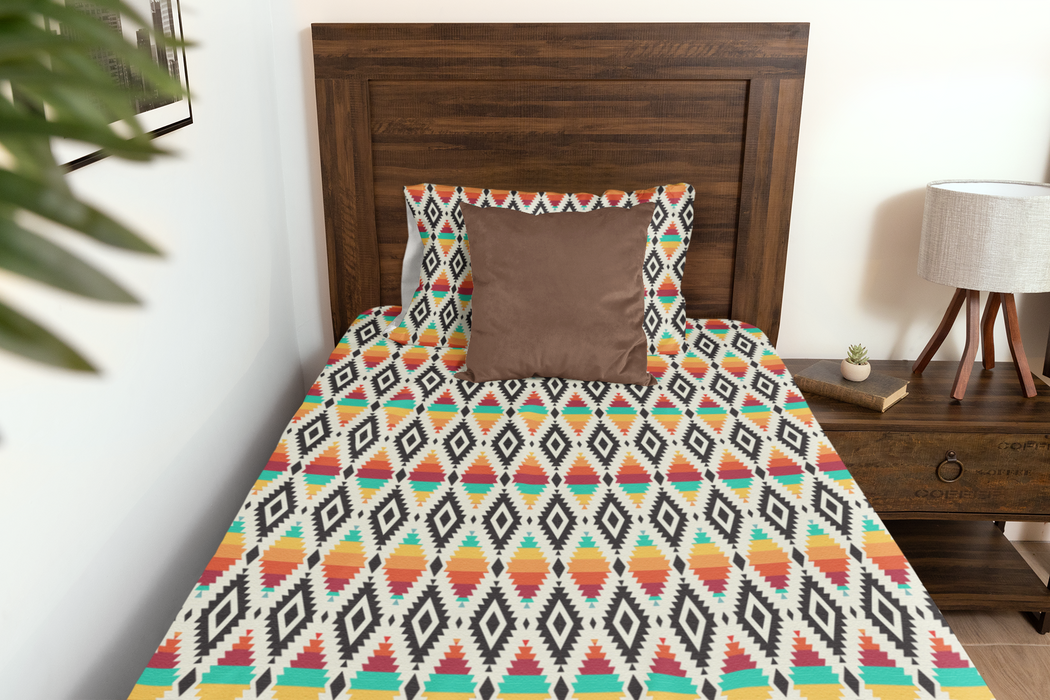 [MADE-TO-ORDER] Texture-Look Aztec Sheet Set