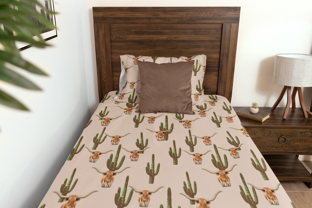 [MADE-TO-ORDER] Longhorn Cactus Sheet Set