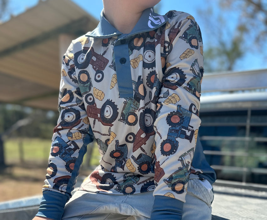 Tractor Children’s Fishing Shirt