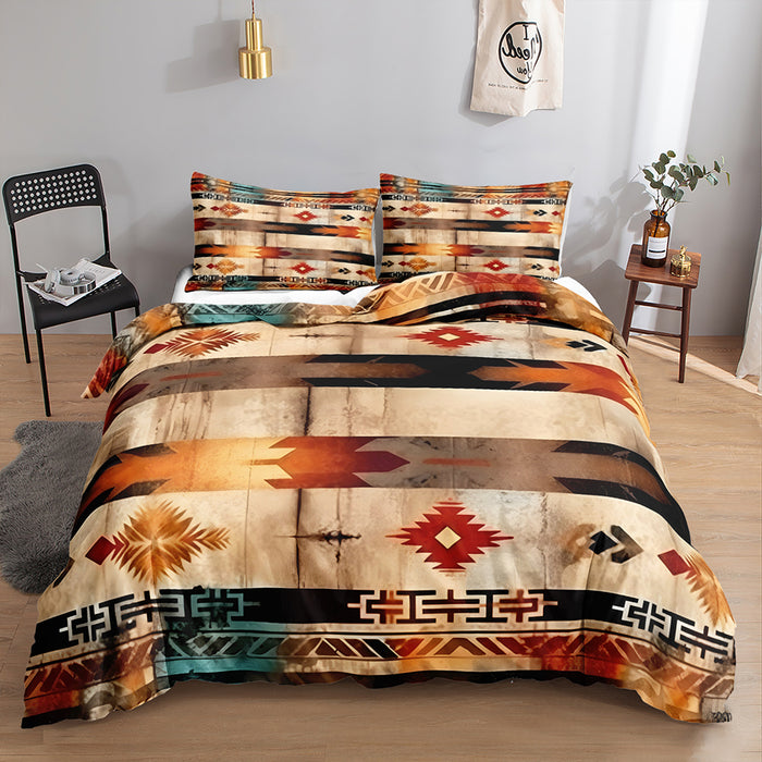 Washed Aztec 4 Duvet Cover [MADE-TO-ORDER]