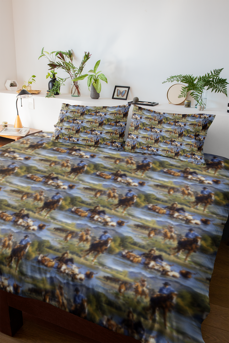 Cowboy Lifestyle Duvet Cover Set (PRE ORDER ONLY) [MADE-TO-ORDER]