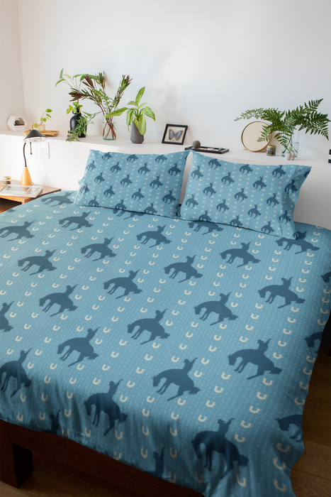 Simple Bronc Duvet Cover Set (PRE ORDER ONLY) [MADE-TO-ORDER]