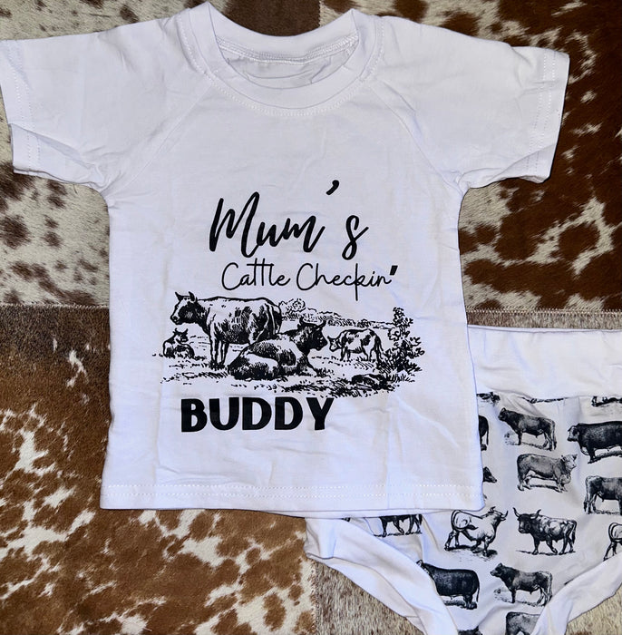 Mum’s Cattle Checking Buddy Bummy Set